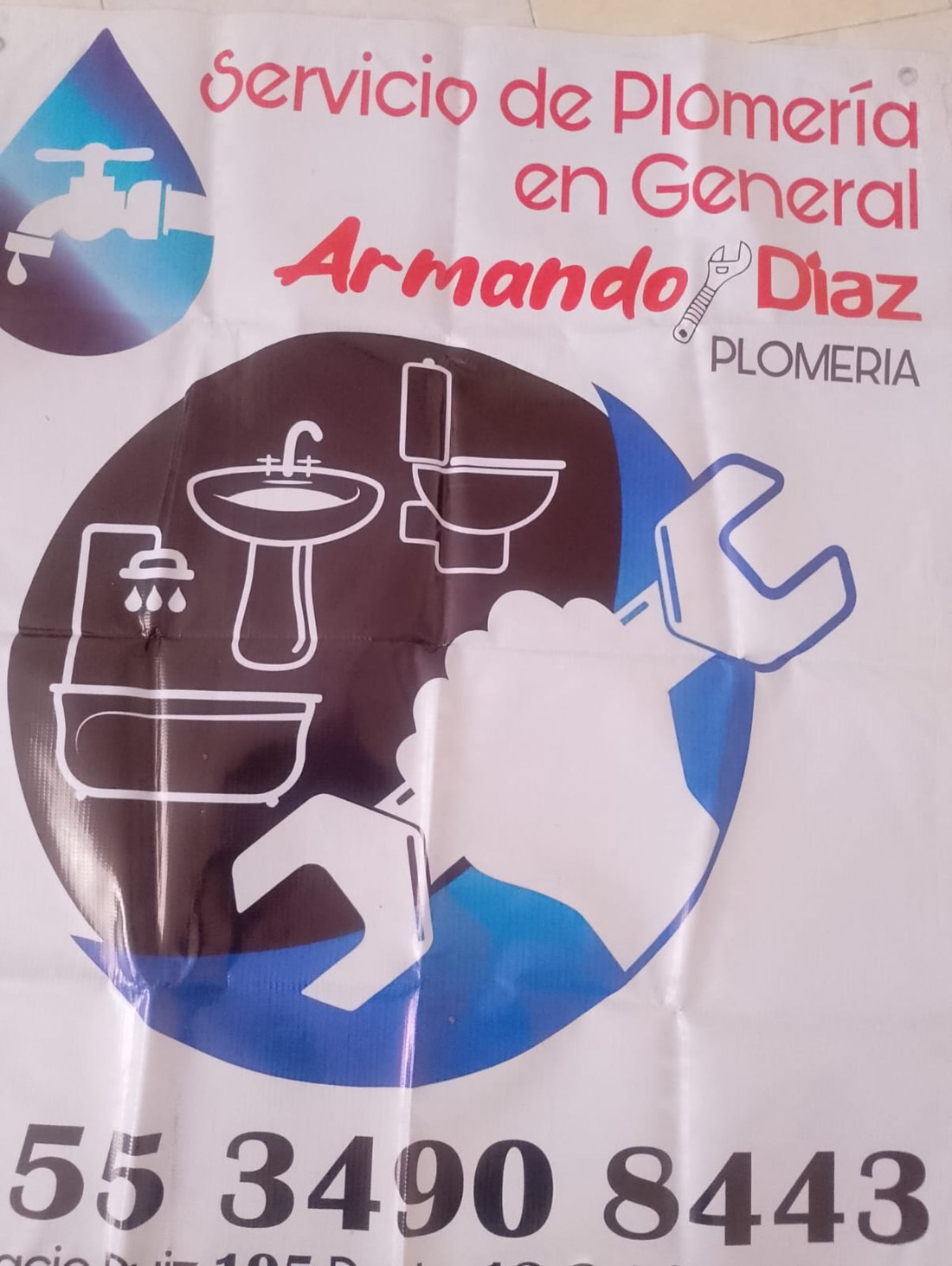 Anuncio Servicio de Plomería en General Armando Díaz